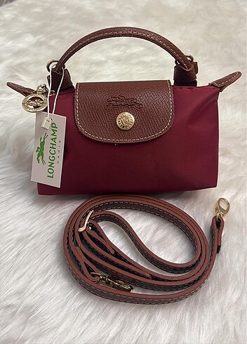 Longchamp Mini Kırmızı Bordo ( XS )