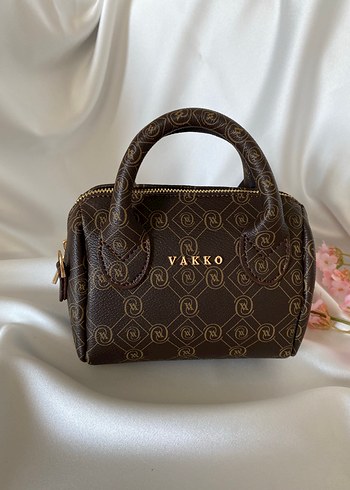 Vakko Mini Speedy Kahverengi Kadın Çanta