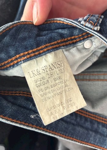 Leke Kadın Mavi Denim Skinny Jean Pantolon