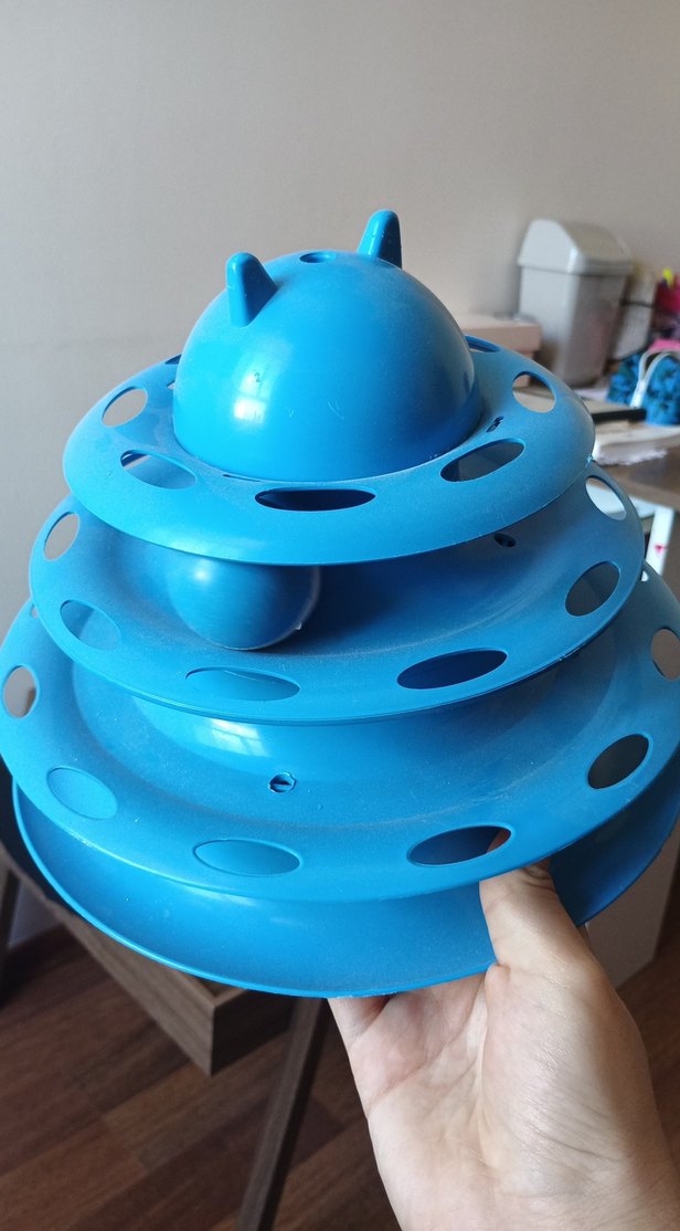 Mavi Kedi Oyuncağı ve Tırmanma Kulesi - Görsel 2