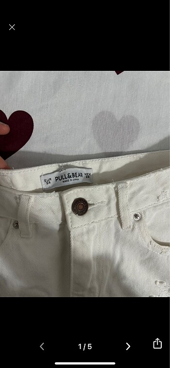 xs Beden Pull& bear pantolon