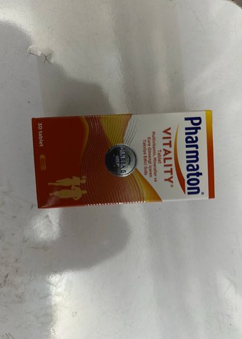 Pharmaton Vitality Takviye Tableti 30'lu