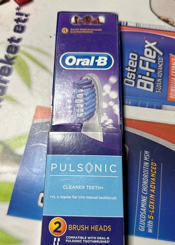 Oral-B Pulsonic Diş Fırçası Yedek Başlığı 2'li