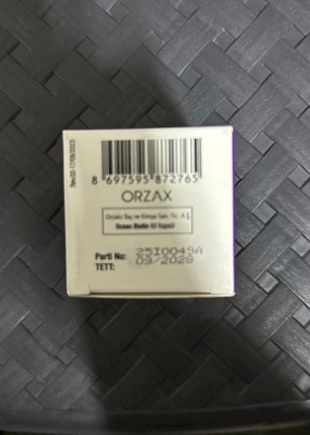 Orzax Ocean Biotin 5000 µg 60 Kapsül - Görsel 2