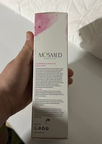 Mosmed nature gliserinli papatya özlü likit - Görsel 4