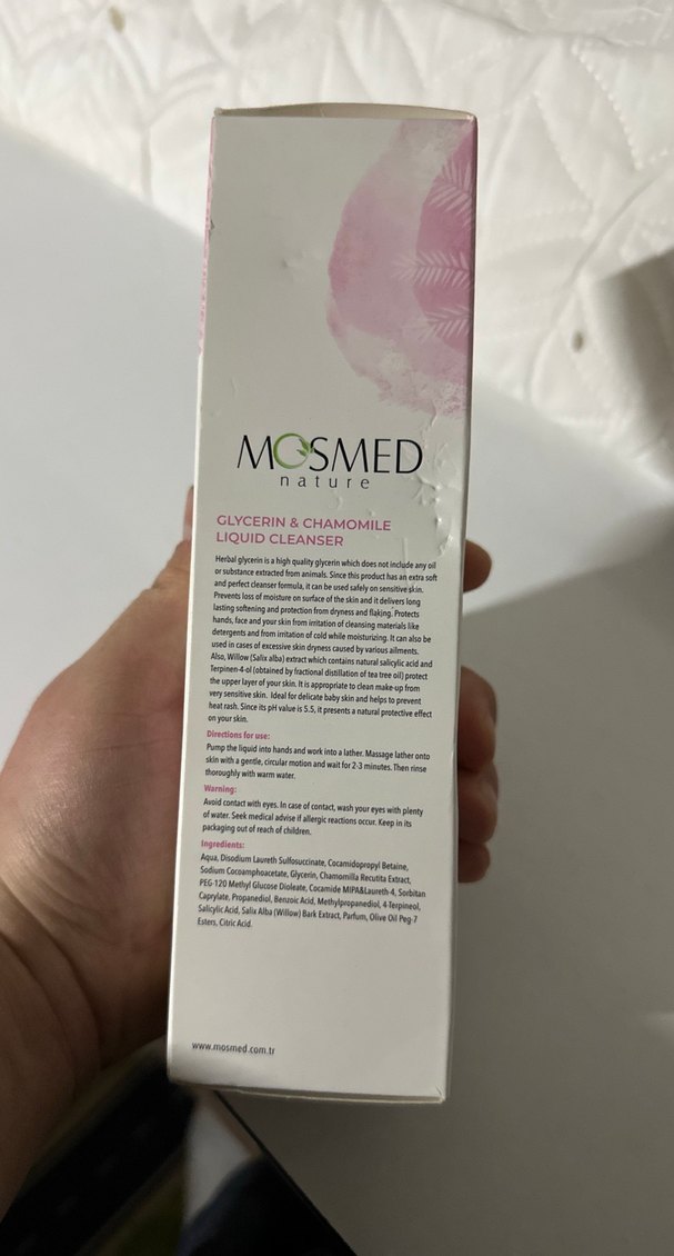 Mosmed nature gliserinli papatya özlü likit - Görsel 3