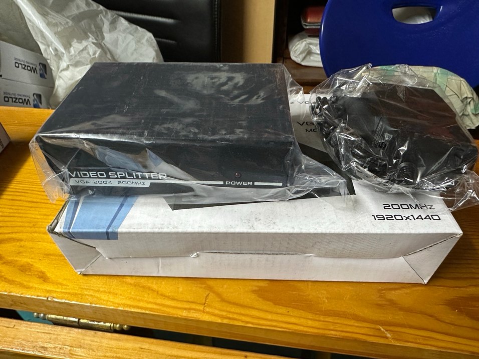 4 Port 200MHz VGA Splitter Siyah - Görsel 3