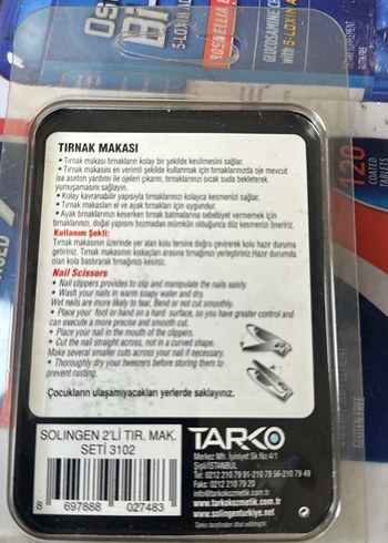 Solingen Profesyonel Tırnak Makası Seti - Görsel 2