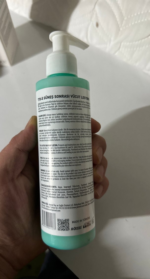 TTOX Güneş Sonrası Aloe Vera Losyon - Görsel 2