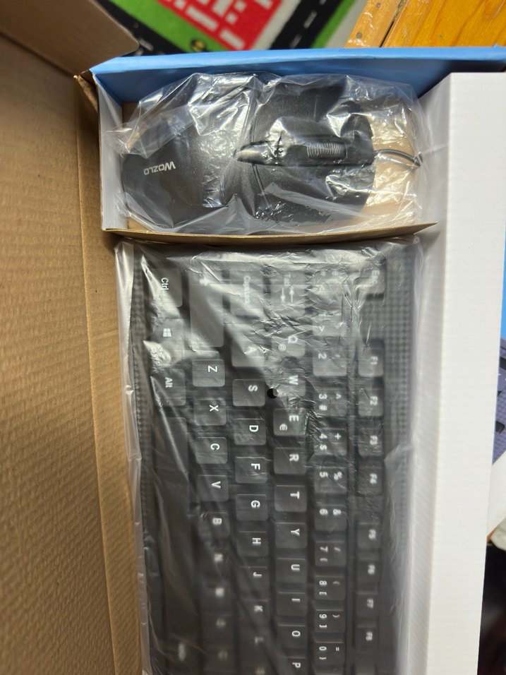 Wozlo WZ-KT804 Mavi Kablolu Klavye - Görsel 3