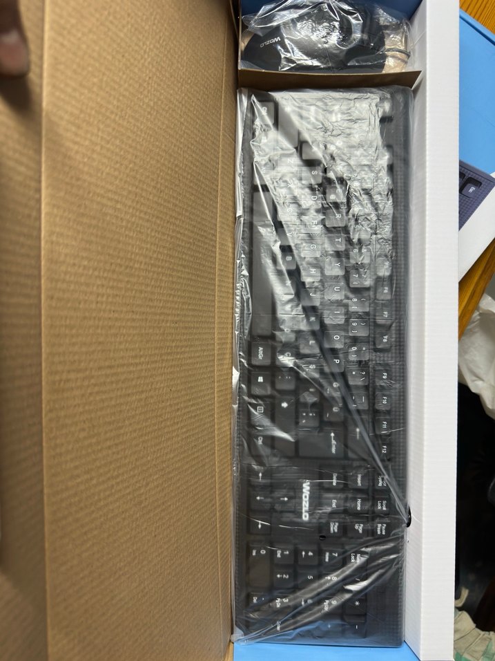 Wozlo WZ-KT804 Mavi Kablolu Klavye - Görsel 2