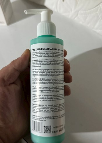 TTOX Güneş Sonrası Aloe Vera Losyon 200ml - Görsel 2