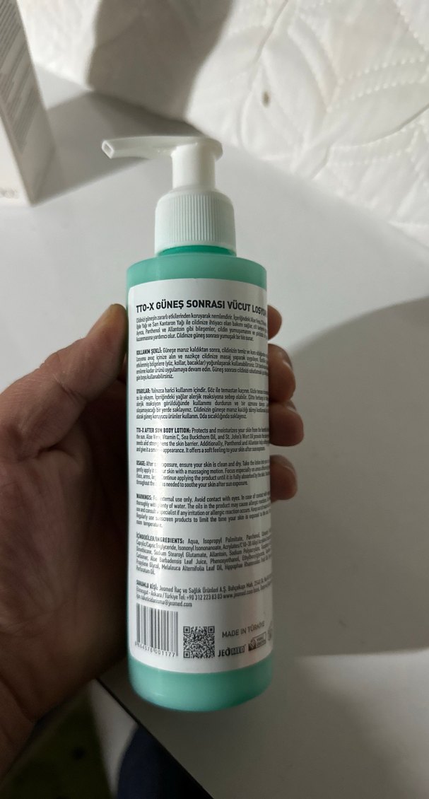 TTOX Güneş Sonrası Aloe Vera Losyon 200ml - Görsel 2