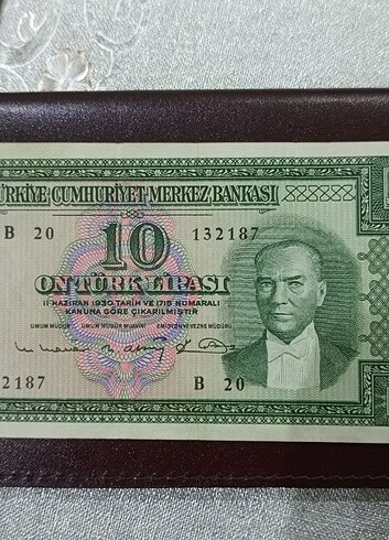 Acil Satılık Eski 10 türk parası