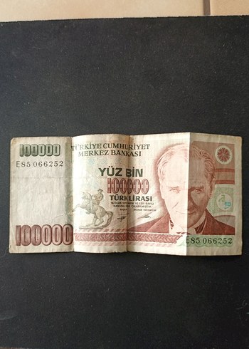 Acil Satılık Eski 100 bin türk parası