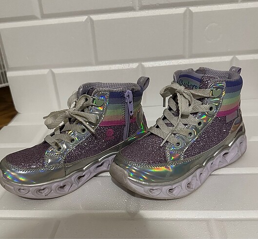 Skechers Skechers Hearts Lights - Rainbow Diva