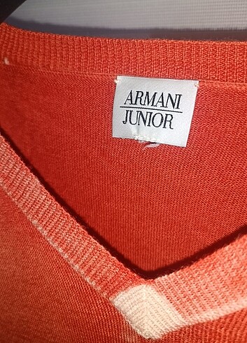 s Beden turuncu Renk Armani junior kazak