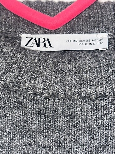 xs Beden gri Renk zara elbise