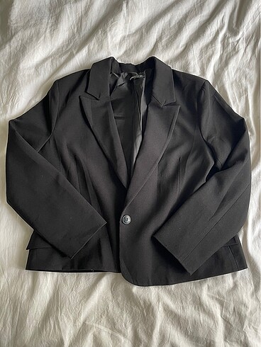 Crop blazer