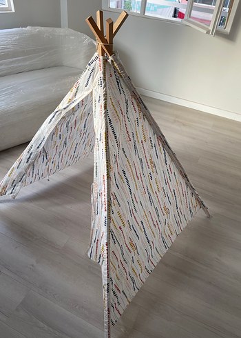 Çok Renkli Baskılı Çocuk Oyun Çadırı - Görsel 3