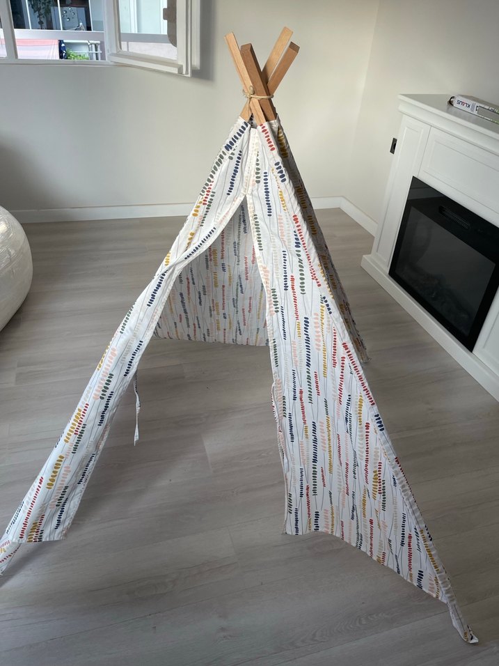 Çok Renkli Baskılı Çocuk Oyun Çadırı - Görsel 2