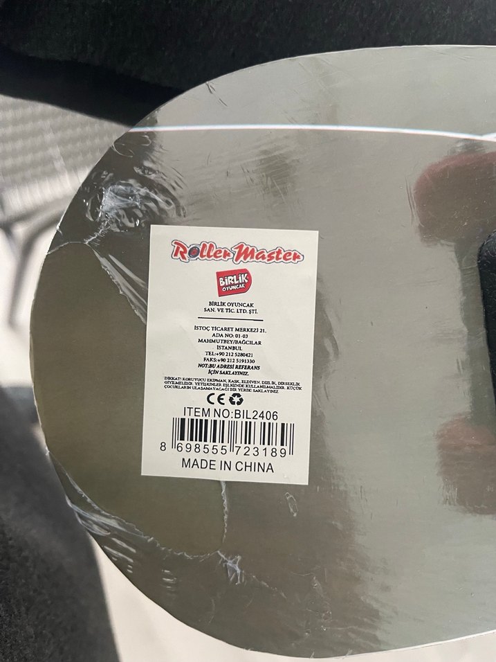 Çocuk Kaykay Tahtası Siyah Örümcek Ağı Desenli - Görsel 3