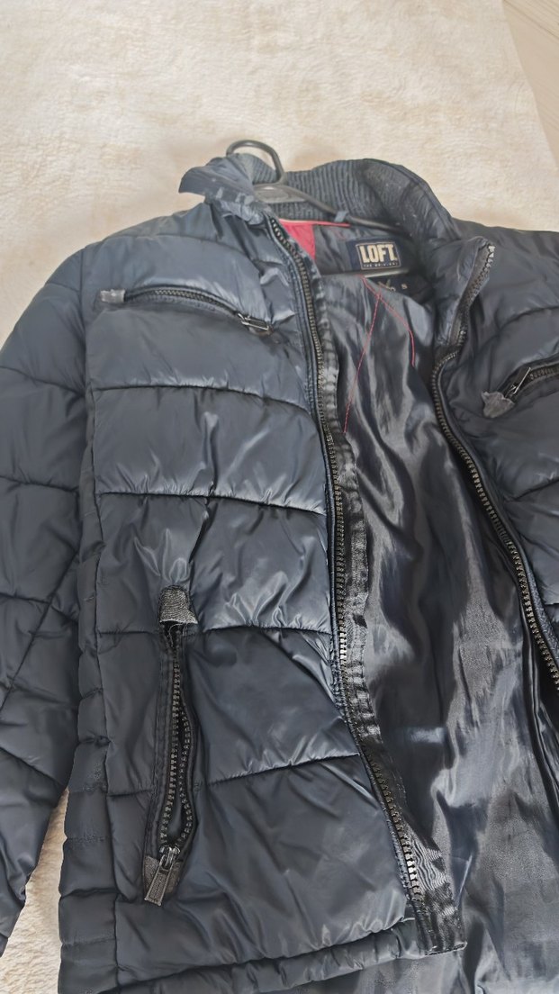 Siyah Fermuarlı Erkek Mont - LOFT - Görsel 3