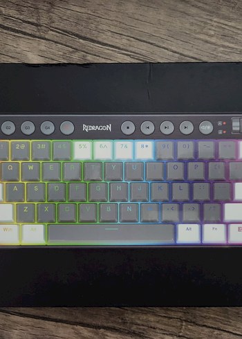 Redragon Soraka K647 Low-Profile Hot-Swap Mekanik Klavye *SIFIR*