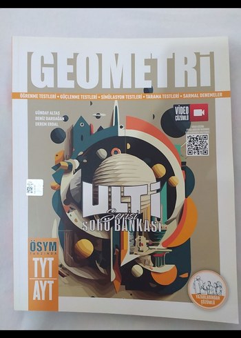 TYT AYT Geometri Soru Bankası Ulti Yayınları