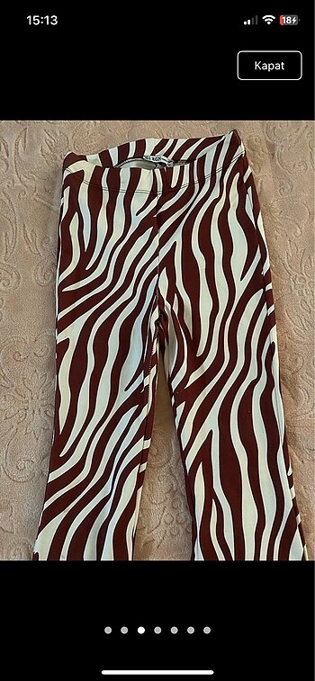 s Beden Zebra pantolon