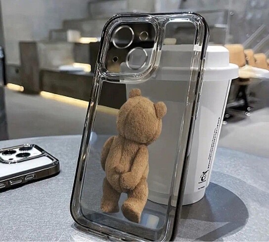 İPhone 13 Ayıcıklı Telefon Kılıfı