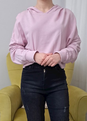 LCW Pembe Salaş Kadın Sweatshirt - Görsel 3