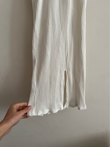 Bershka Önden bağlamalı elbise
