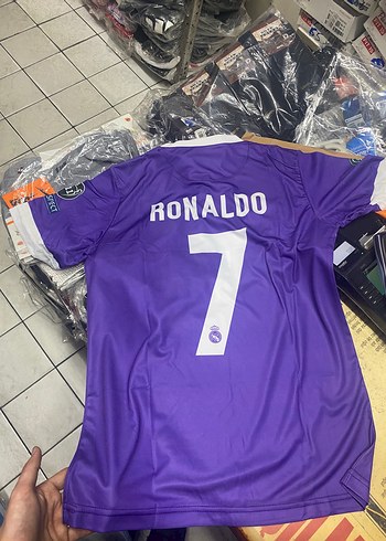 12-13 Yaş Beden Real Madrid ronaldo yazılı forma