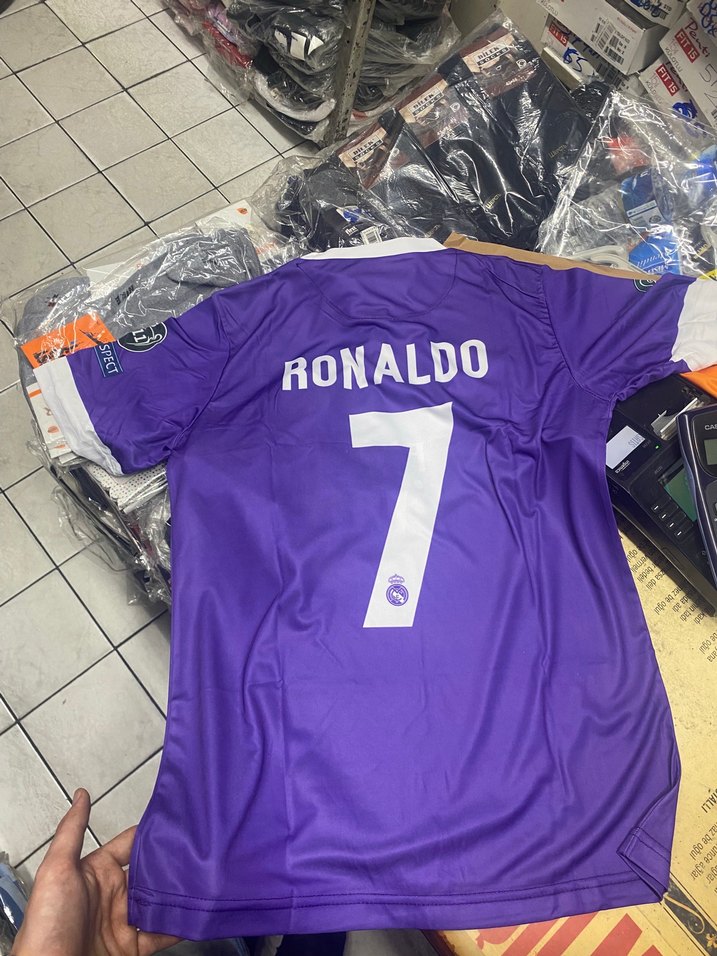 Real Madrid ronaldo yazılı forma - Görsel 2