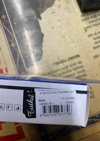 Tutkui Siyah Termal çoçuk tayt - Görsel 6