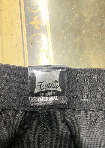 Tutkui Siyah Termal çoçuk tayt - Görsel 4