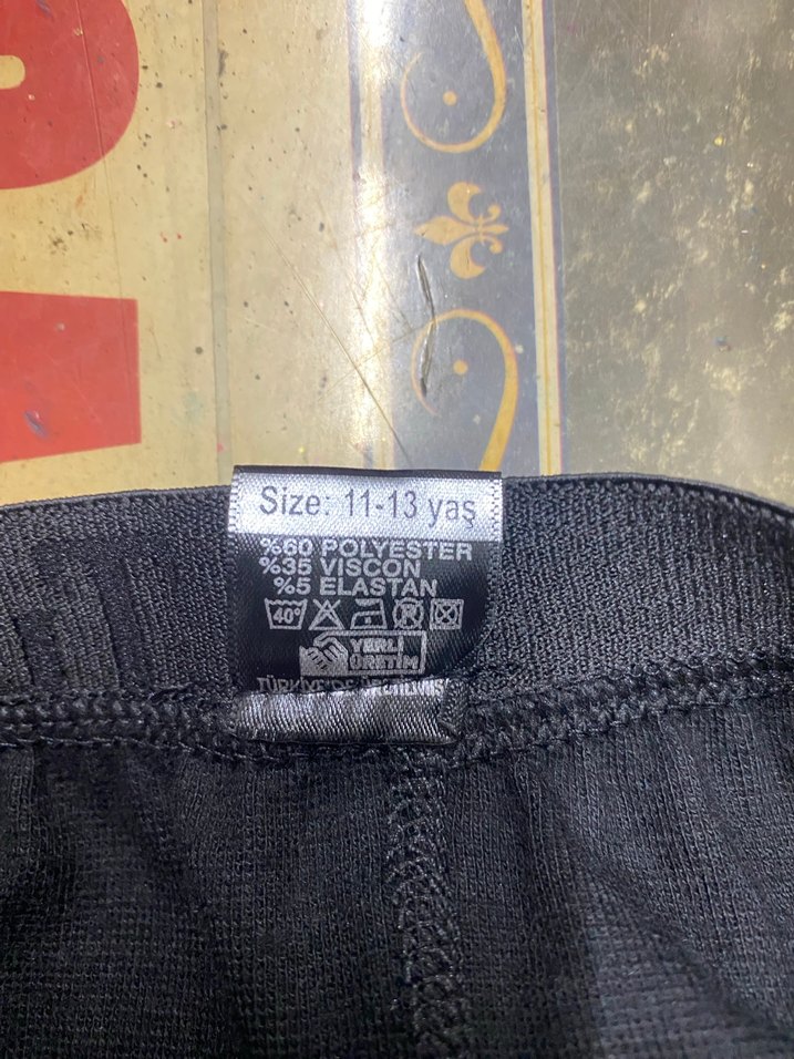 Tutkui Siyah Termal çoçuk tayt - Görsel 3