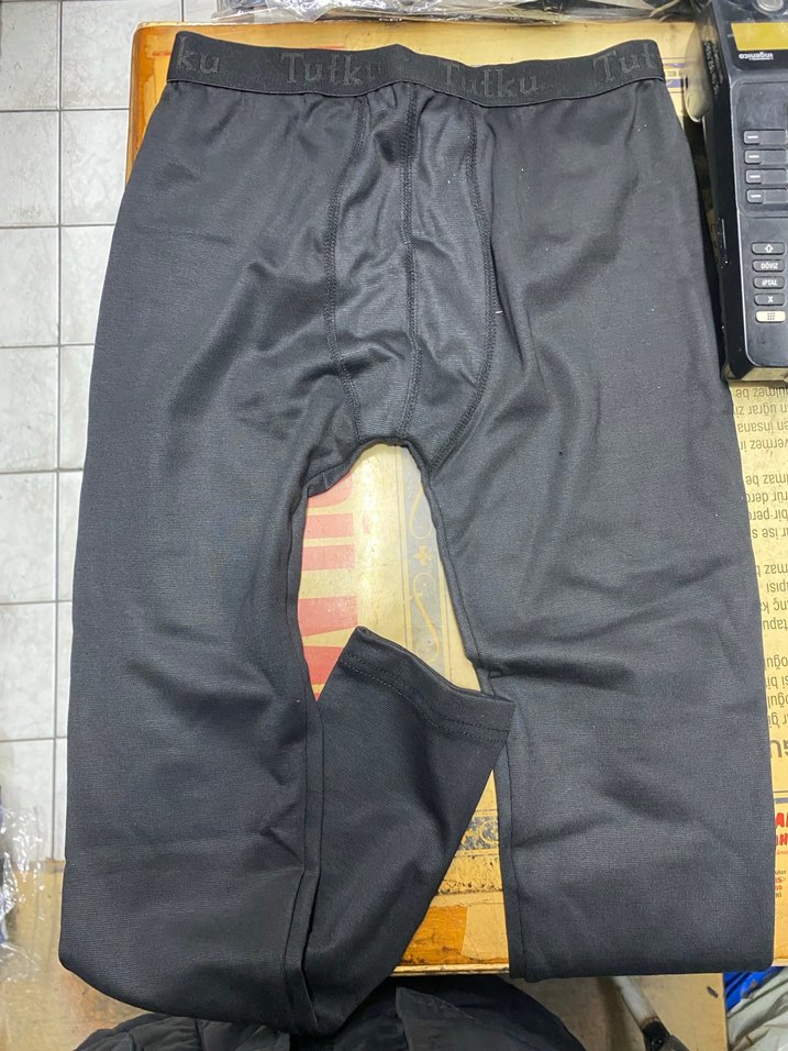 Tutkui Siyah Termal çoçuk tayt - Görsel 2