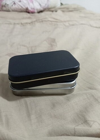Altoids wallet metal teneke kutu siyah 