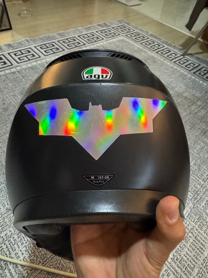 AGV k3 mono mat black - Görsel 4