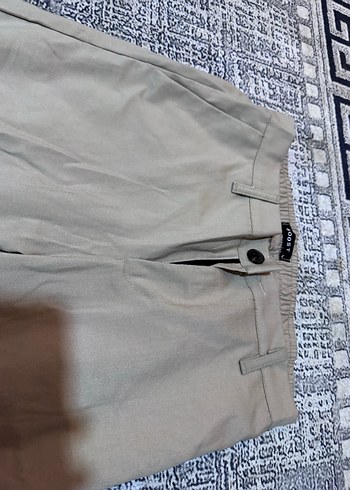 Bej erkek Kumaş Pantolon - Görsel 3