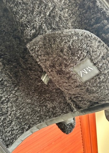 Zara çift yüzlü suni deri ceket - Görsel 7
