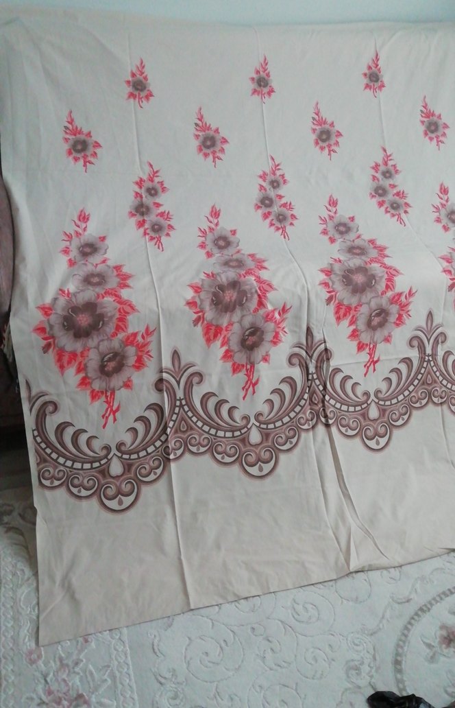 Yeni fazla kullanılmamış 4 tane fon perde yeri kumaş çok güzel - Görsel 2