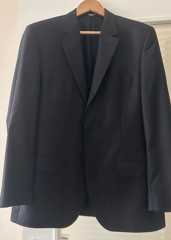 Abdullah Kığılı marka  Siyah Düğmeli Klasik Kesim takım elbise - Görsel 2