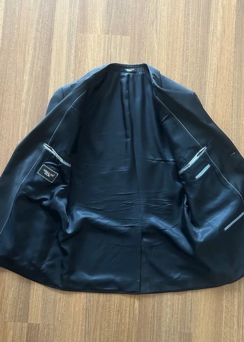 Abdullah Kığılı marka  Siyah Düğmeli Klasik Kesim takım elbise - Görsel 3