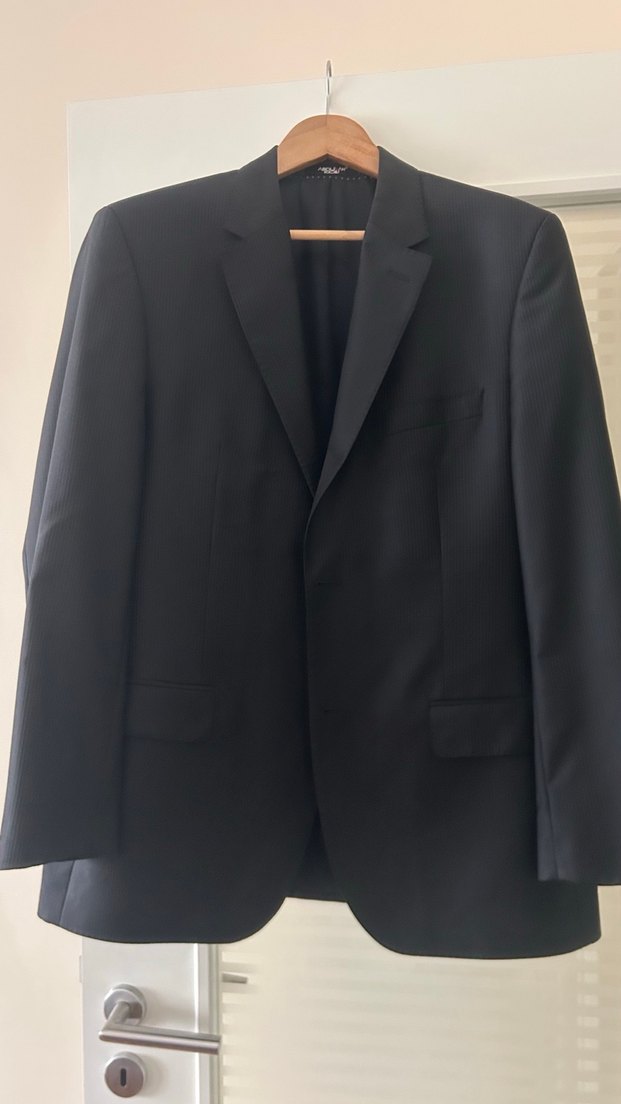 Abdullah Kığılı marka  Siyah Düğmeli Klasik Kesim takım elbise - Görsel 2
