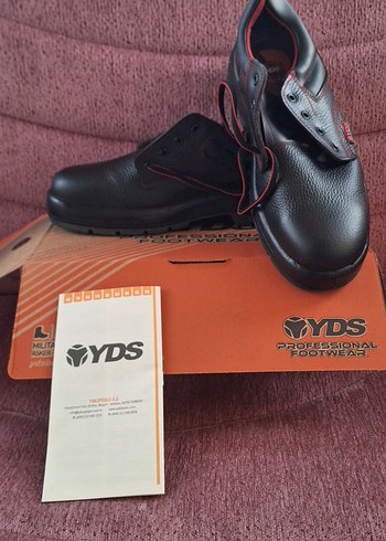 YDS ÇELİK BURUNLU İŞ AYAKKABISI 44 NUMARA - Görsel 6