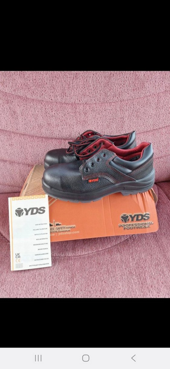 YDS ÇELİK BURUNLU İŞ AYAKKABISI 44 NUMARA - Görsel 2