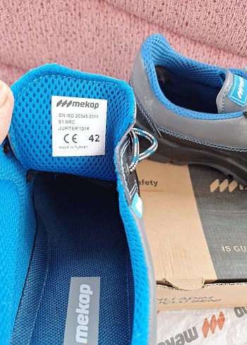 Mekap Mavi Erkek Spor Bot - Görsel 4